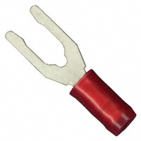 TE Connectivity AMP Connectors - 52410-1 - CONN SPADE TERM 16-22AWG #8 RED