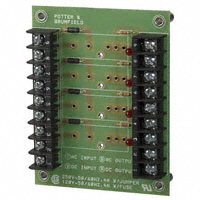 TE Connectivity Potter & Brumfield Relays - 2IO4A - I/O MOUNTING BOARD STANDARD 4POS