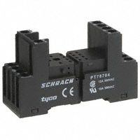 TE Connectivity Potter & Brumfield Relays - PT78704 - SOCKET RELAY 4P DIN RAIL PT SER