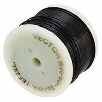 Vector Electronics - W28-6H - WIRE WW 28AWG ETFE BLACK 50'