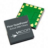 Vicor Corporation - QPI-12LZ-01 - EMI FILTER VI CHIP 48V 7A LGA