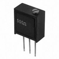 Vishay Foil Resistors (Division of Vishay Precision Group) - Y4069500R000J0L - TRIMMER 500 OHM 0.25W PC PIN