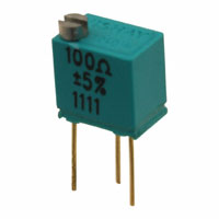 Vishay Foil Resistors (Division of Vishay Precision Group) - Y405310K0000J0L - TRIMMER 10K OHM 0.25W PC PIN