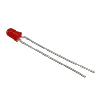 Vishay Semiconductor Opto Division - TLDR4400 - LED RED DIFF 3MM ROUND T/H