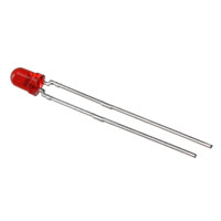 Vishay Semiconductor Opto Division - TLHR4200 - LED RED CLEAR 3MM ROUND T/H