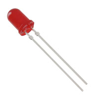 Vishay Semiconductor Opto Division - TLUR6400 - LED RED DIFF 5MM ROUND T/H