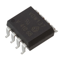 Vishay Semiconductor Opto Division - VOW137-X017T - OPTOISO 5.3KV OPN COLLECTOR 8SMD