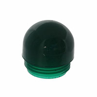Visual Communications Company - VCC - 25P-307G - LENS GREEN TRANSLUCENT DOME