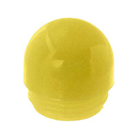 Visual Communications Company - VCC - 25P-307Y - LENS YELLOW TRANSLUCENT DOME