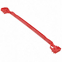 Wakefield-Vette - 9902240 - GUIDE RAIL 4HP RED FOR PCB 220MM