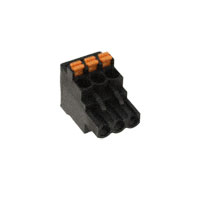Weidmuller - 1000040001 - TERM BLOCK PLUG 3POS 5.08MM