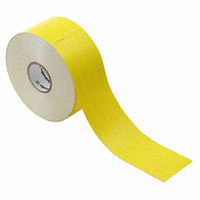 Weidmuller - 1161720000 - LABEL ID/RATINGS 9"X0.53" YELLOW