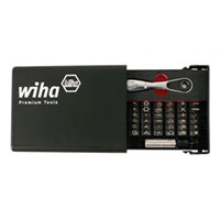Wiha - 71988 - BIT SET HEX ASSORTED W/CASE 39PC
