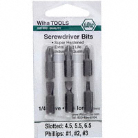 Wiha - 71056 - BIT SET PHILLIPS 6PC