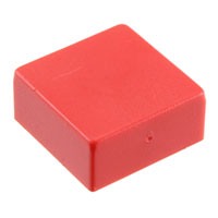 Wurth Electronics Inc. - 714306050 - CAP TACTILE SQUARE RED
