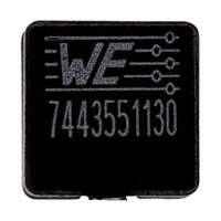 Wurth Electronics Inc. - 7443551130 - FIXED IND 1.3UH 25A 1.8 MOHM SMD