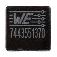 Wurth Electronics Inc. - 7443551370 - FIXED IND 3.7UH 17A 4.9 MOHM SMD