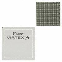 Xilinx Inc. - XC5VLX50-2FF324I - IC FPGA 220 I/O 324FBGA