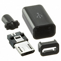 Adafruit Industries LLC - 1826 - USB DIY CONN SHELL MICROB PLUG