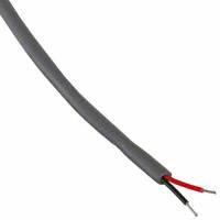 Alpha Wire - 1172C SL021 - CABLE 2COND 22AWG SLATE 1000'