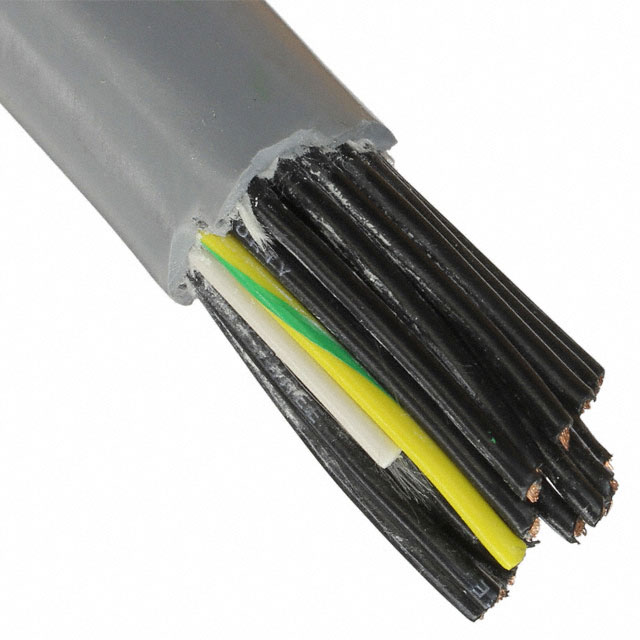 Alpha Wire - 65834 SL005 - CABLE 34COND 18AWG SLATE 100'