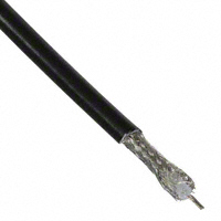 Alpha Wire - 9058AC BK005 - CABLE COAXIAL RG58A 21AWG 100'