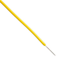 Alpha Wire - 6715S YL005 - HOOK-UP SOLID 18AWG YELLOW 100'