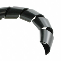 Alpha Wire - SW45 BK008 - SPIRAL WRAP 0.84" X 25' BLACK