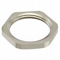 American Electrical Inc. - 8000.25 - LOCKNUT NICKEL PLATED BRASS M25