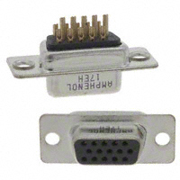 Amphenol Commercial Products - 17EHD-015-S-AA-0-00 - CONN D-SUB HD RCPT 15POS STR