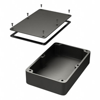 Hammond Manufacturing - 1550WGBK - BOX ALUM BLACK 8.74"L X 5.75"W