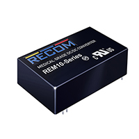 Recom Power - REM10-0515D/C - CONV DC/DC 10W 4.5-9VIN +/-15VOU
