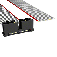 TE Connectivity AMP Connectors - A1KXB-1636G - IDC CABLE - APK16B/AE16G/X