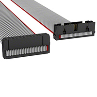 TE Connectivity AMP Connectors - A3BRB-2636G - IDC CABLE - ASR26B/AE26G/APR26B