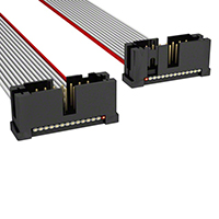 TE Connectivity AMP Connectors - A3KKB-1436G - IDC CABLE - APK14B/AE14G/APK14B