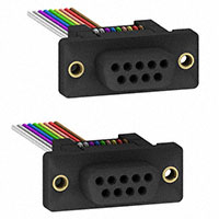 TE Connectivity AMP Connectors - A7OOB-0910M - CABLE D-SUB-AFN09B/AE09M/AFN09B