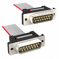 TE Connectivity AMP Connectors - A7VVB-1506G - CABLE D-SUB-AMU15B/AE15G/AMU15B