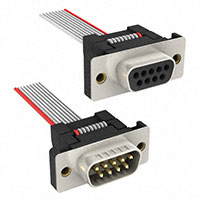 TE Connectivity AMP Connectors - A7VWB-0906G - CABLE D-SUB-AMU09B/AE09G/AFU09B