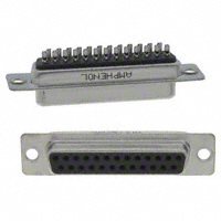 Amphenol Commercial Products - G17S2500110EU - CONN D-SUB RCPT 25P STR SLDR CUP