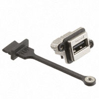 Amphenol Commercial Products - MUSBA51105 - RUGGED USB A RCPT VERT