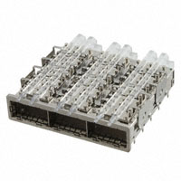 Amphenol Commercial Products - U90-G361-101A - CAGE 1X3 QSFP W/HS 4.2MM W/LP