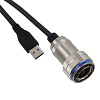 Amphenol PCD - USB3FTV6A10NCROS - PLUG W/ A CODED 1.0 M USB3-A COR