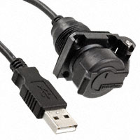 Amphenol PCD - USBAPSCC2205A - RCPT USB A FIELD SQUARE FLANGE R