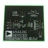 Analog Devices Inc. - SSM2305-EVALZ - BOARD EVAL FOR SSM2305 LFCSP