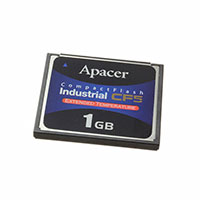 Apacer Memory America - AP-CF001GR9NS-ETNRA - MEMORY CARD FLASH CARD 1GB SLC