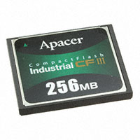 Apacer Memory America - AP-CF256ME3NR-ETNDNRQ - MEM CARD COMPACTFLASH 256MB SLC