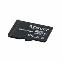 Apacer Memory America - AP-MSD64GCA-1CTM - MEMORY CARD MICROSDHC 64GB MLC