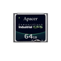 Apacer Memory America - AP-CF032GKANS-NRC - MEM CARD COMPACTFLASH 32GB SLC