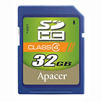 Apacer Memory America AP32GSDHC4-B