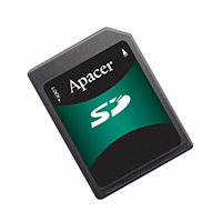 Apacer Memory America - AP-ISD04GIS4B-8T - MEMORY SD CARD 4GB SLC IND
